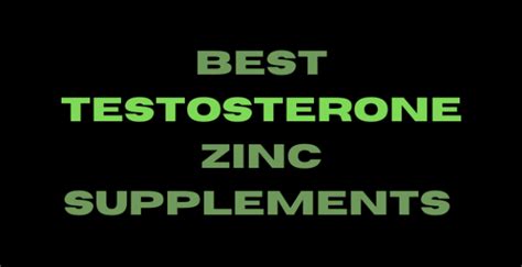 Best Zinc Supplements For Testosterone 2022 Increase Level Easily