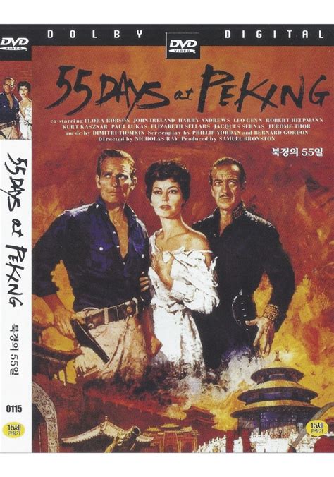 55 Days At Peking 1963 Charlton Heston Ava Gardner Dvd New Luux