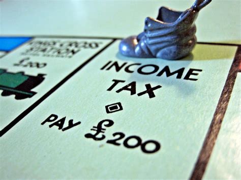 The last $924 is taxed at 22% = $203. Tax | Income tax on the monopoly board. Like much of our ...