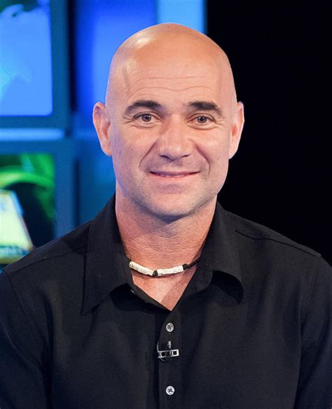 Andre Agassi Wants Dudes To Embrace Being Bald