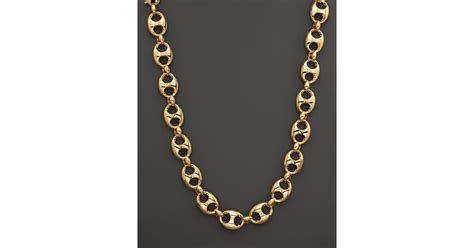 Gucci Marina Chain Necklace In 18k Yellow Gold In Metallic Lyst