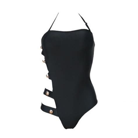 sexy one piece biquinis swimsuit for women beach wear black sexy one piece biquinis swimsuit