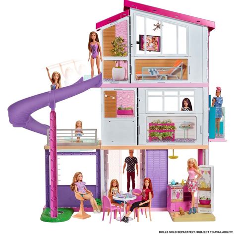 Casa De Barbie Dreamhouse Mexico Casa De Barbie Casas Para Barbies