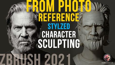 Speedsculpt Stylized Face Zbrush 2021 Celebrity Series Youtube