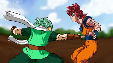 Goku Vs Granola Dragon Ball Super Manga Fan Animation Granolah Arc