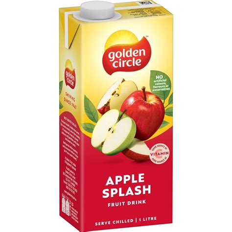 Golden Circle Drinks Apple Splash Fruit Drink 1l Woolworths