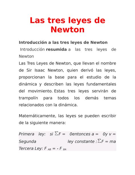 Leyes De Isaac Newton Hot Sex Picture