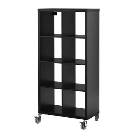 Ikea Expedit Bookcases On Casters Aptdeco