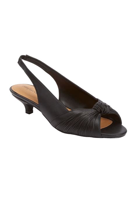 Comfortview Womens Wide Width The Katelyn Slingback Ebay