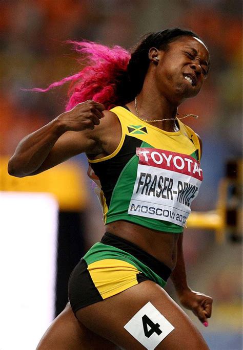 She is the 2008 and 2012 olympic champion and won bronze in rio de janeiro in 2016. Shelly-Ann Fraser-Pryce Obliterate The 100m Finals To Win ...