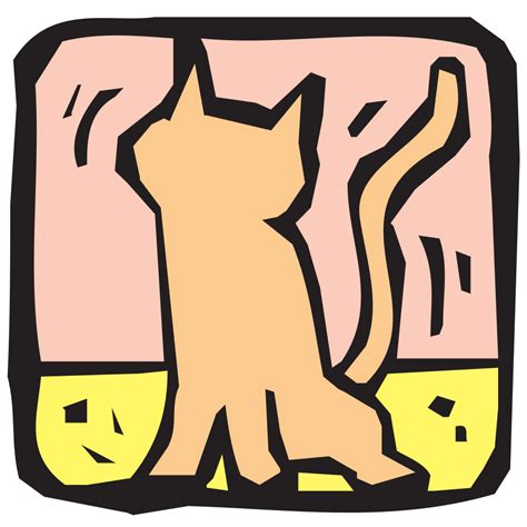 Stylized Cat Art PNG, SVG Clip art for Web - Download Clip ...
