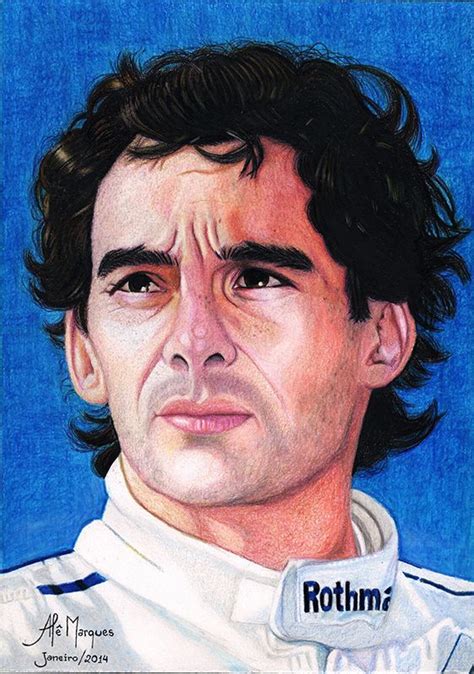 Ayrton Senna Ayrton Senna Drawings Nelson Piquet