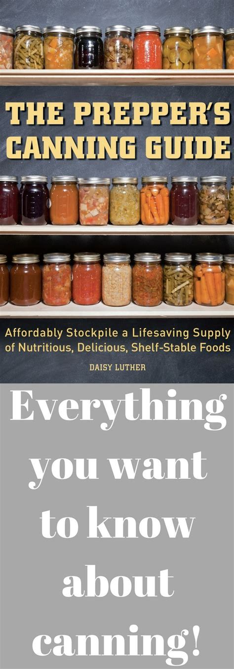 Jars are preheated, the butter is melted down and poured into the jars, and the lids are put on the jars. Canning meats, meals, fruit, vegetables. Lots of recipes ...
