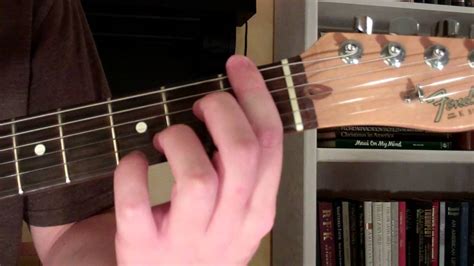 How To Play The Fm7 Chord On Guitar F Minor Seventh 7th Youtube