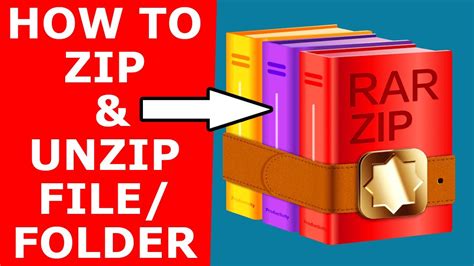 How To Zip And Unzip A File How To Unzip A Compressed File Folder