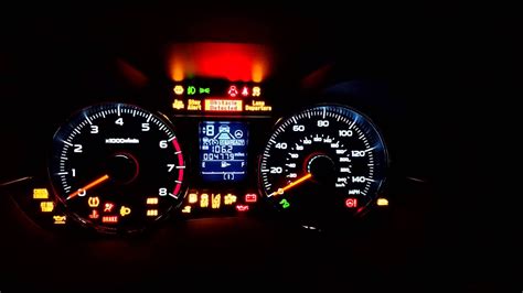 All Warning Lights Flashing On Dash Subaru Outback Shelly Lighting