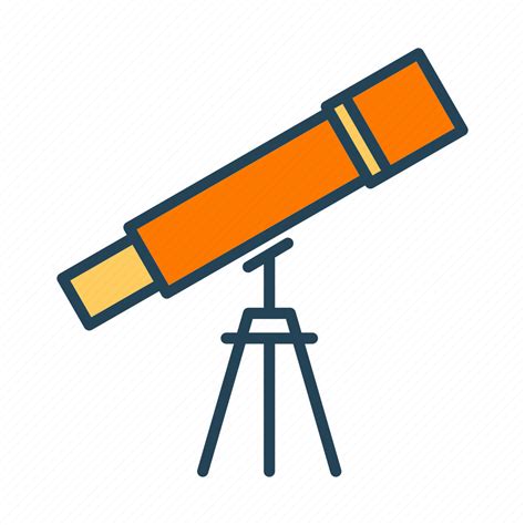 Telescope Icon Download On Iconfinder On Iconfinder