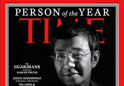 About Maria Ressa The Courageous Woman Named In Times Person Of The
