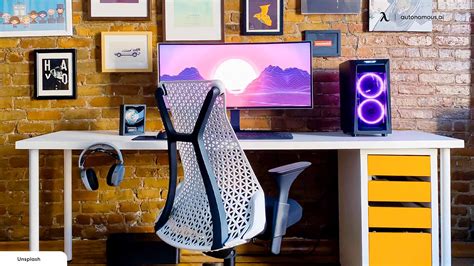 Easy And Productive Ideas For A Small Office Design In 2021