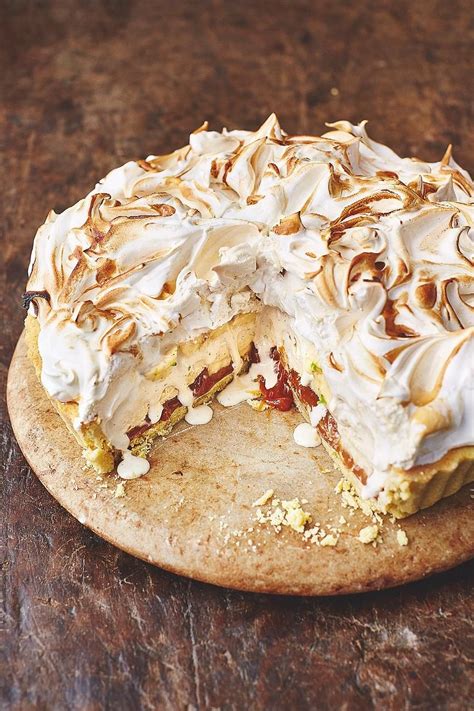 With one delicious batter, create a banana custard cake with three different textures and notes of nutmeg, brown sugar, and rum. Banoffee Alaska Almond Pastry, Caramel, Bananas & Vanilla Ice Cream | Recipe in 2020 | Desserts ...