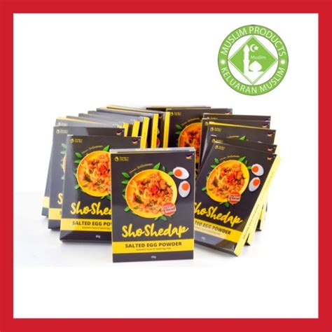 It's a revolutionary product, the first of. SALTED EGG POWDER SHO SHEDAP, HALAL , MUDAH | Shopee Malaysia