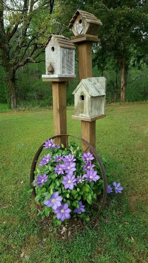 Flower pot idea garden gardening idea gardening ideas gardening decor gardening decorations gardenng tips gardening crafts gardeining on a attract feathered friends from far and wide with our coneflower bird feeder, or shop our wide variety of outdoor decor pieces. 60 Unique DIY Garden Art From Junk Design Ideas (17 ...