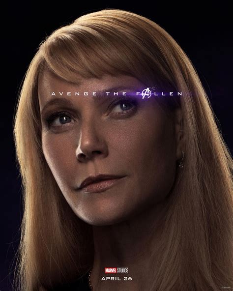 Gwyneth Paltrow Avengers Endgame Poster And Trailer Hawtcelebs