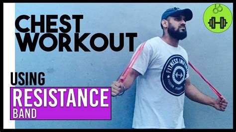 How to build a ripped chest using resistance bands. Chest Workout Using Resistance Band - YouTube