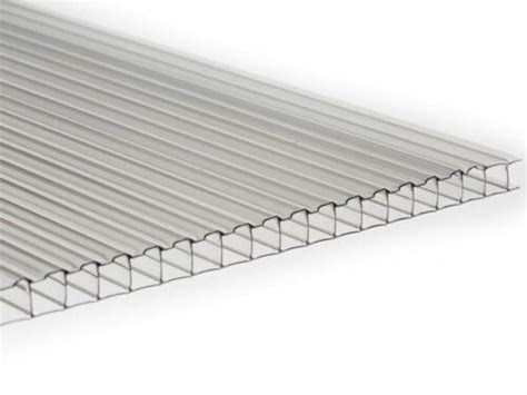 10mm Clear Twinwall Polycarbonate Sheet Conservatory Canopy Roofing