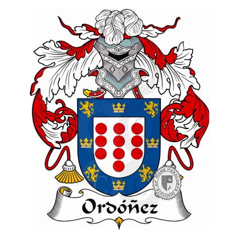 Ordonez Familia Heráldica Genealogía Escudo Ordonez