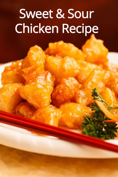 What is sweet and sour chicken? Homemade Chinese Sweet & Sour Chicken Recipe - Melanie Cooks