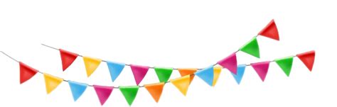 Party Flags Png Transparent Image Download Size 650x208px
