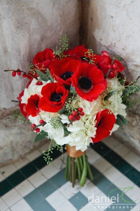 There are 134 bouquet de coquelicot for sale on etsy, and they cost $26.51 on average. Lovely red and white bridal bouquet with stunning anemone ...
