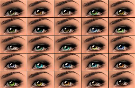 Mod The Sims Shadys Faithful Eyes Townified