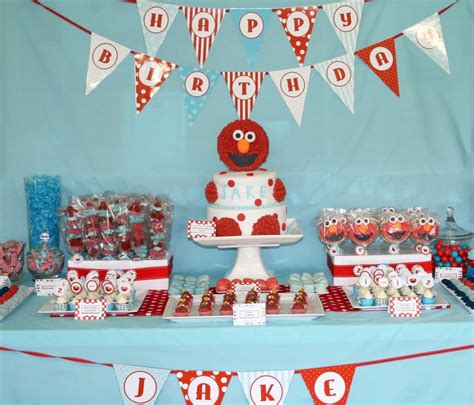 Real Party Elmo Birthday Party Frog Prince Paperie
