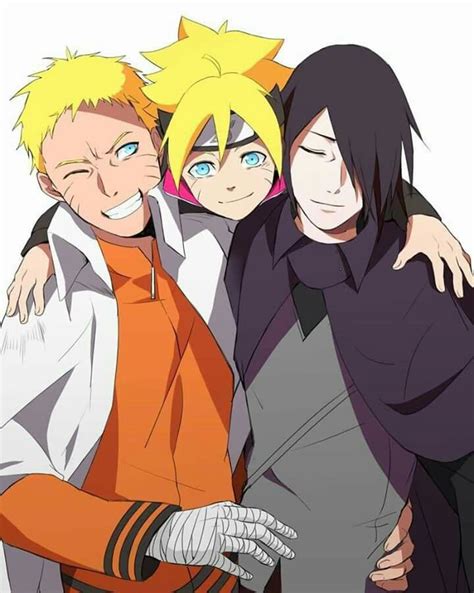 Naruto Boruto Sasuke Naruto And Sasuke Anime Naruto Naruto Team 7 Naruto Cute Naruto