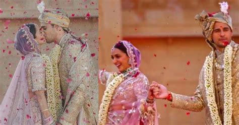 Kiara Advani Sidharth Malhotra Wedding Video Varmala Ceremony At Jaisalmer