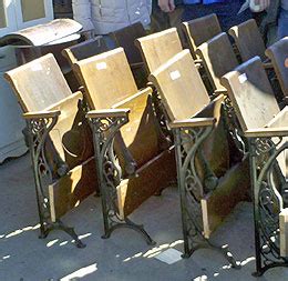 Get new, freshly made from the factory, real celebrity seating theater seats and chairs for your theater project! Decorating with old theater seats | Auction Finds
