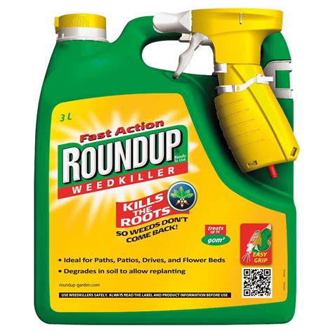 Check spelling or type a new query. Roundup Fast Action Ready to Use Weed Killer 3L ...
