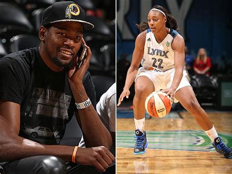 This one came as a surprise, because man, we've come a long way. Kevin Durant's engaged to Monica Wright of WNBA's Minnesota Lynx