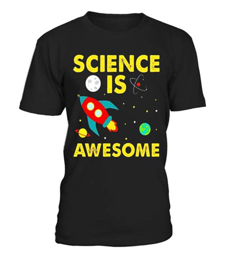 Science Is Awesome T Tshirt Young Science Limited Edition T Shirt