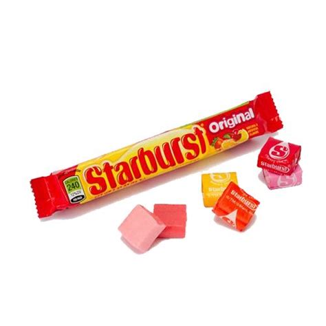 Starburst Fruit Chews Original Fruits 207 Oz Bar All City Candy