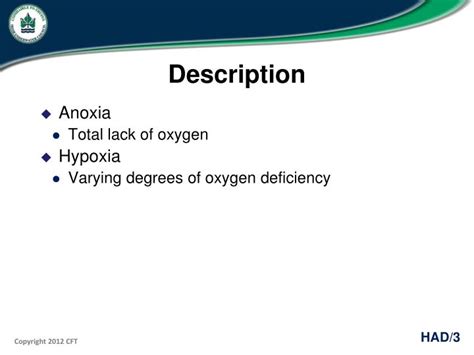 Ppt Hypoxia Anoxia And Drowning Powerpoint Presentation Id5436018