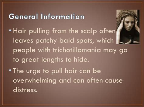 ppt trichotillomania powerpoint presentation free download id 2130349