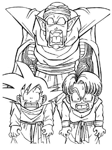 Dragon ball z coloring page tv series coloring page. Dragon Ball Z coloring pages. Download and print Dragon ...