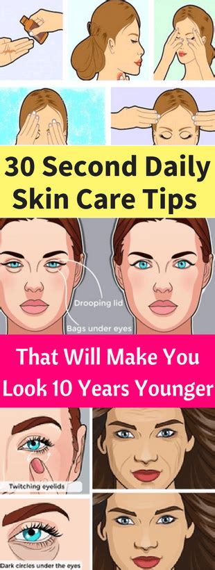 30 Second Daily Skin Care Tips That Will Make You Look 10 Years Younger