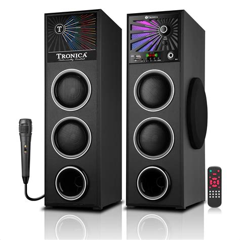 Buy Tronica Twin Tower 80w Bluetooth Party Speakerhome Theater System