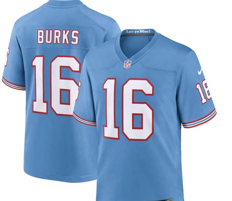 Where To Buy Tennessee Titans Oilers Throwback Jersey Fannation A