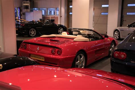We pride ourselves in providing the very best cars on the market whilst offering an exceptional customer experience. The Ferrari Centre Kent F355 convertible rear view - MotorStars