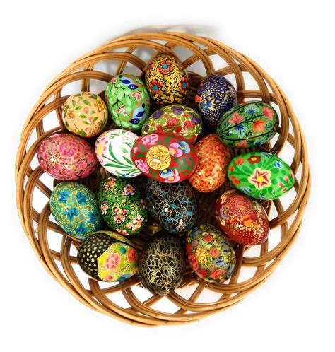 Rumikrafts Hand Painted Wooden Easter Eggs Polish Etsy